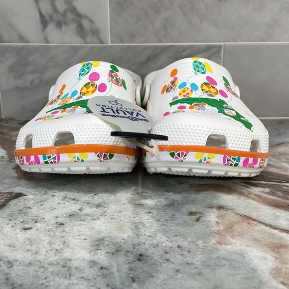 WDW Disney World 50th Anniversary Retro Balloons CROCS M 6 W 8 Vault Florida NEW - Picture 10 of 10